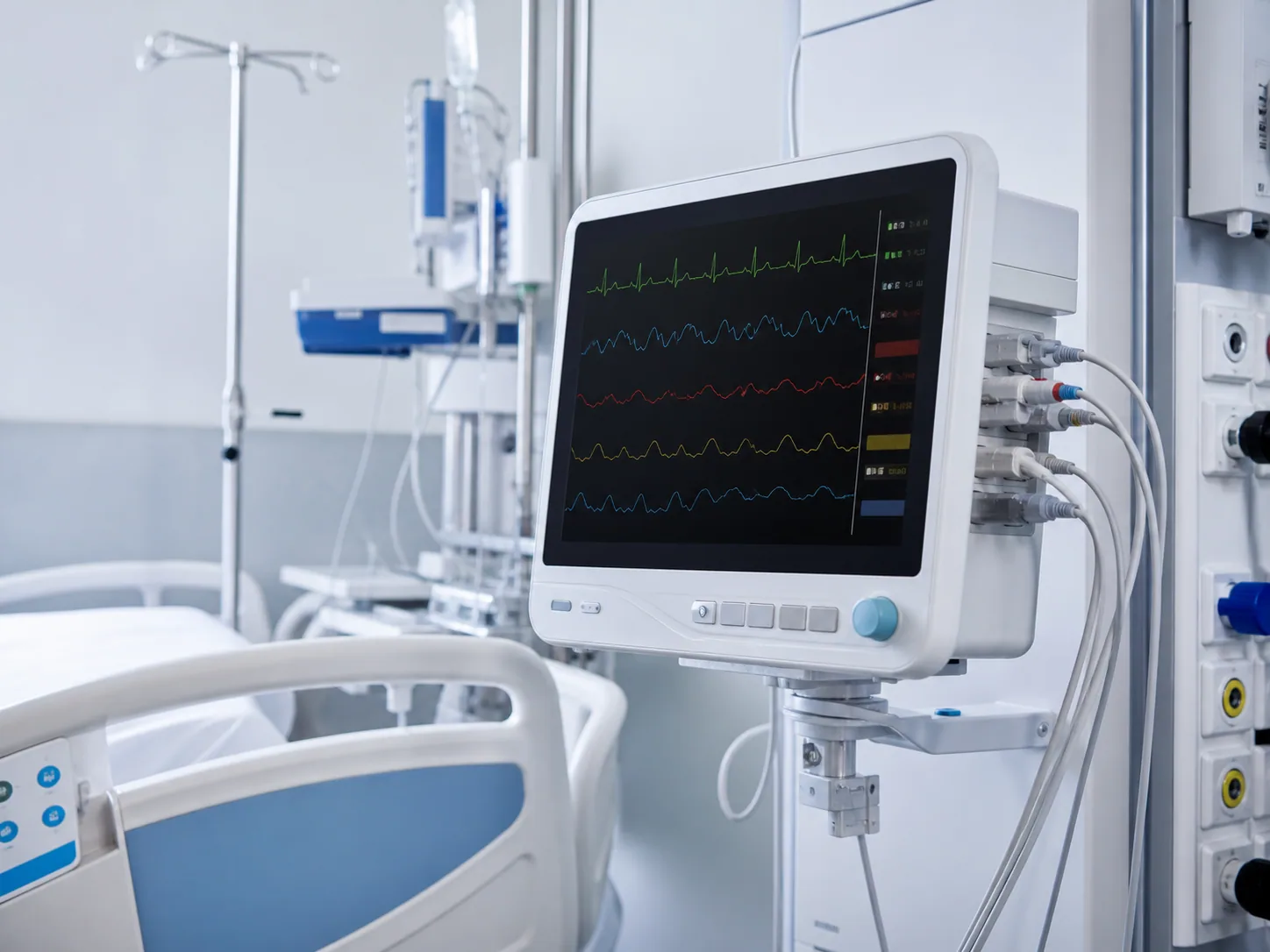 Professional bedside patient monitoring equipment
